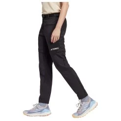 ADIDAS Damen Wanderhose Terrex Utilitas Hiking Zip Off -Outdoor Sportswear adidas damen wanderhose terrex utilit hn2967 000 4155