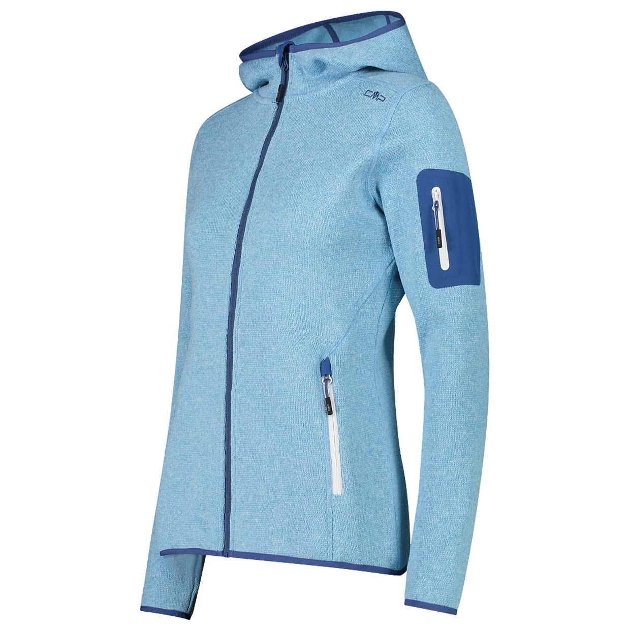 CMP Damen Fleecejacke Woman Jacket Fix Hood 2 CMP Damen Fleecejacke Woman Jacket Fix Hood – Bild 2