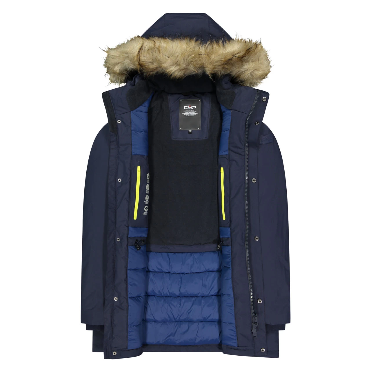 CMP Herren Parka Wattiert 2 CMP Herren Parka Wattiert – Bild 2