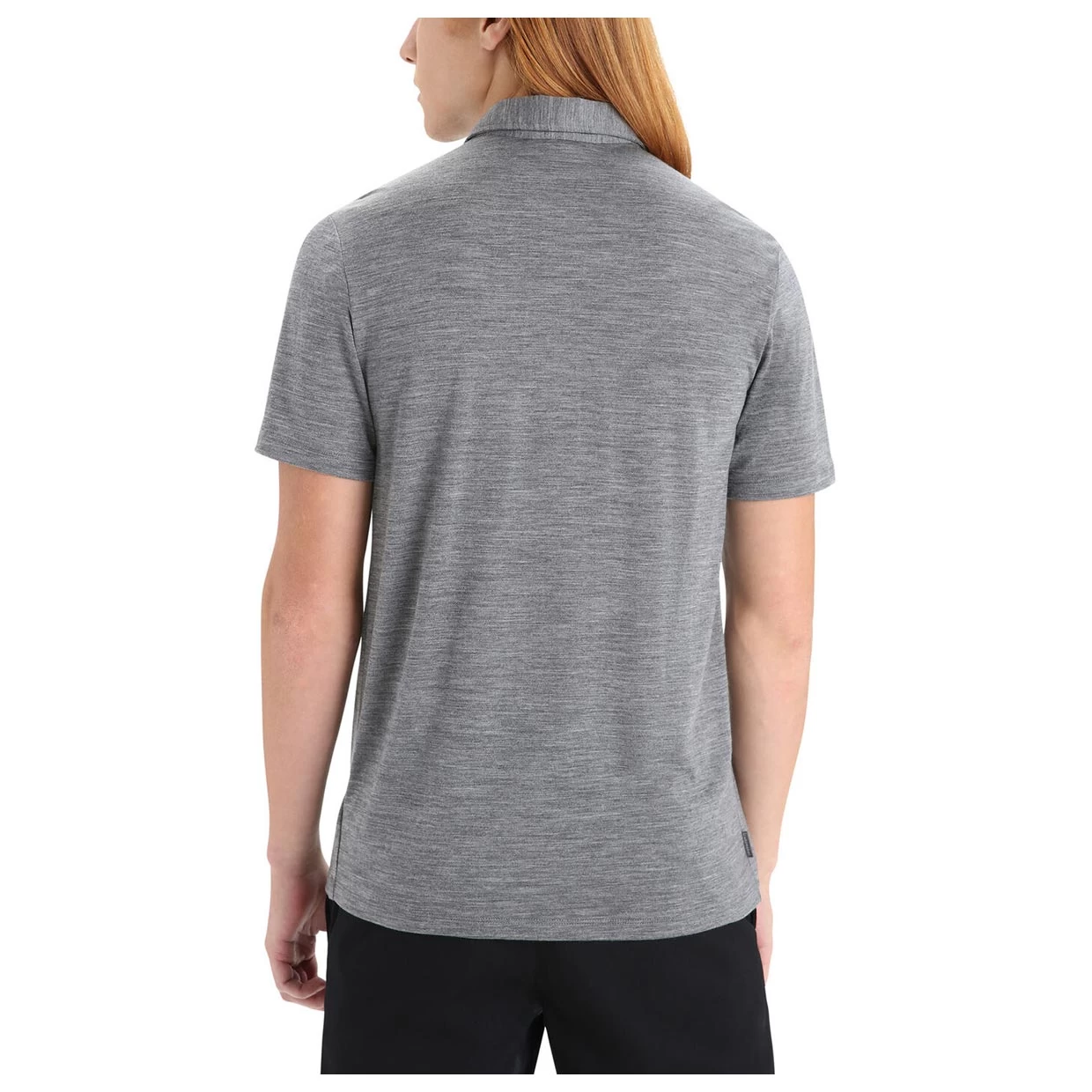 Icebreaker Herren Polohemd Merino Drayden 4 Icebreaker Herren Polohemd Merino Drayden – Bild 4