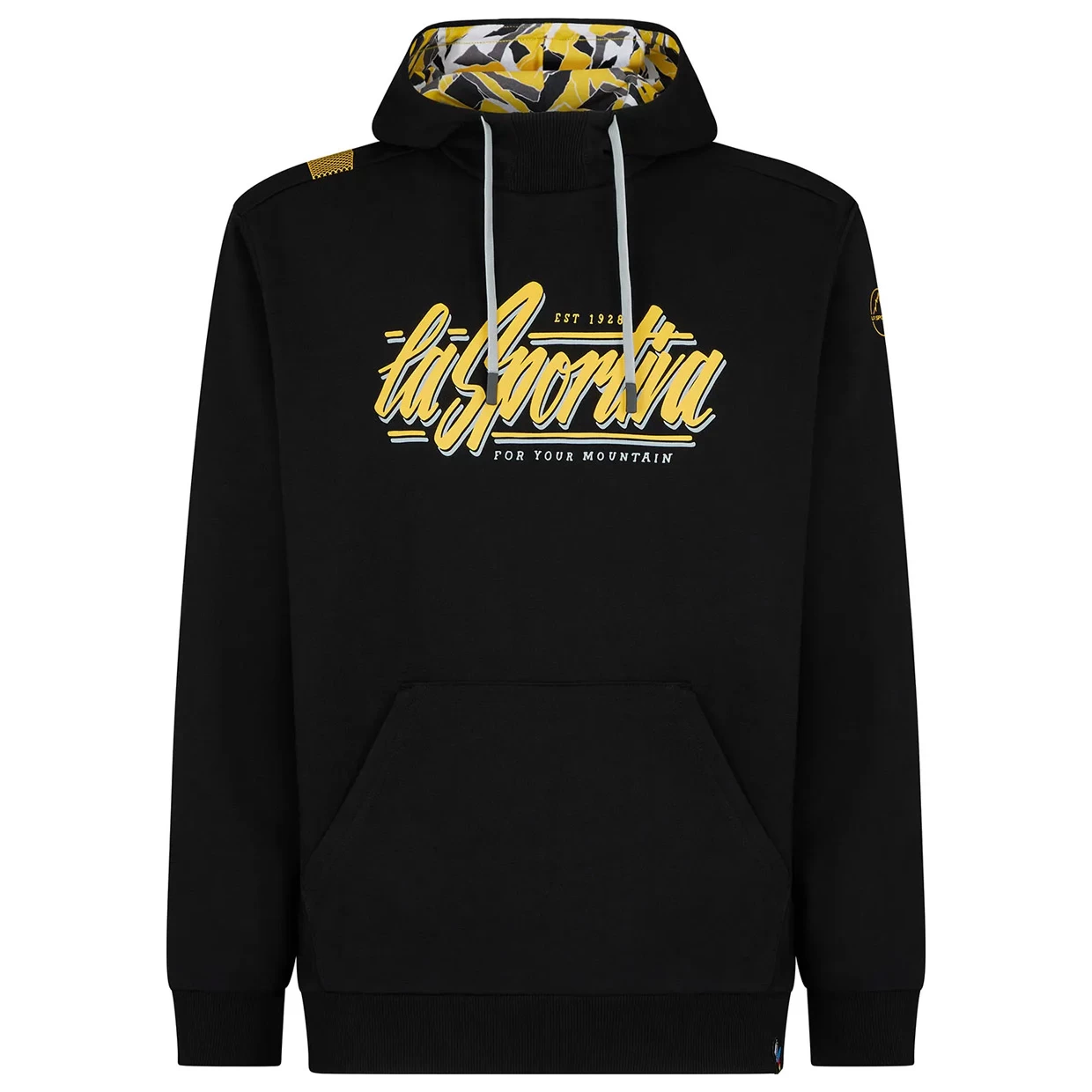 La Sportiva Herren Kapuzenpullover Retro Hoodie 1 La Sportiva Herren Kapuzenpullover Retro Hoodie