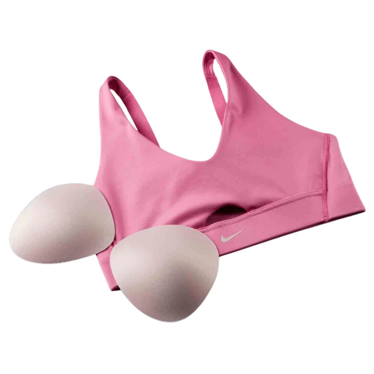 Nike Damen Sport-BH Indy Plunge Cutout 3 Nike Damen Sport-BH Indy Plunge Cutout – Bild 3