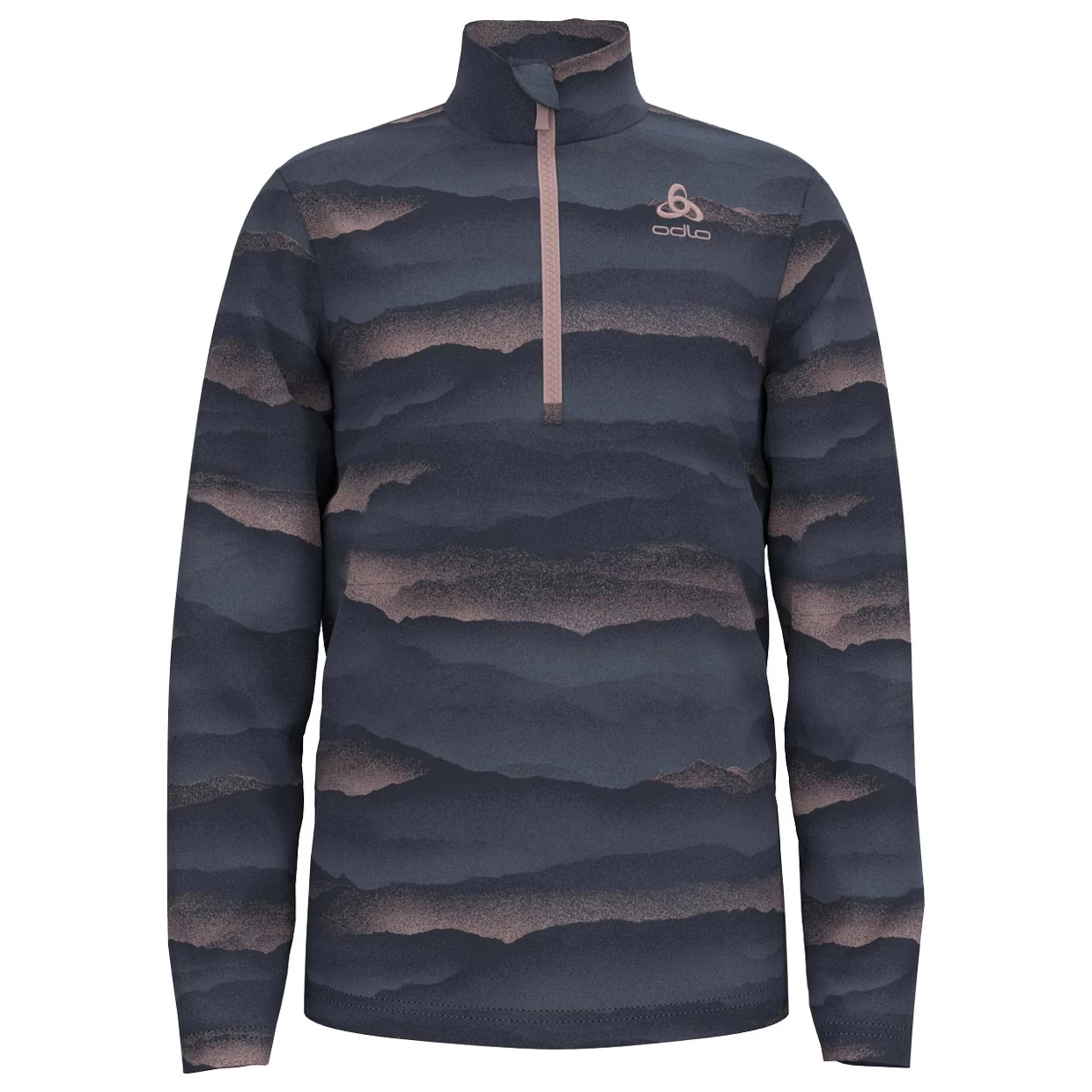Odlo Kinder Fleecepullover Roy Graphic Mid Layer 1/2 Zip 1 Odlo Kinder Fleecepullover Roy Graphic Mid Layer 1/2 Zip