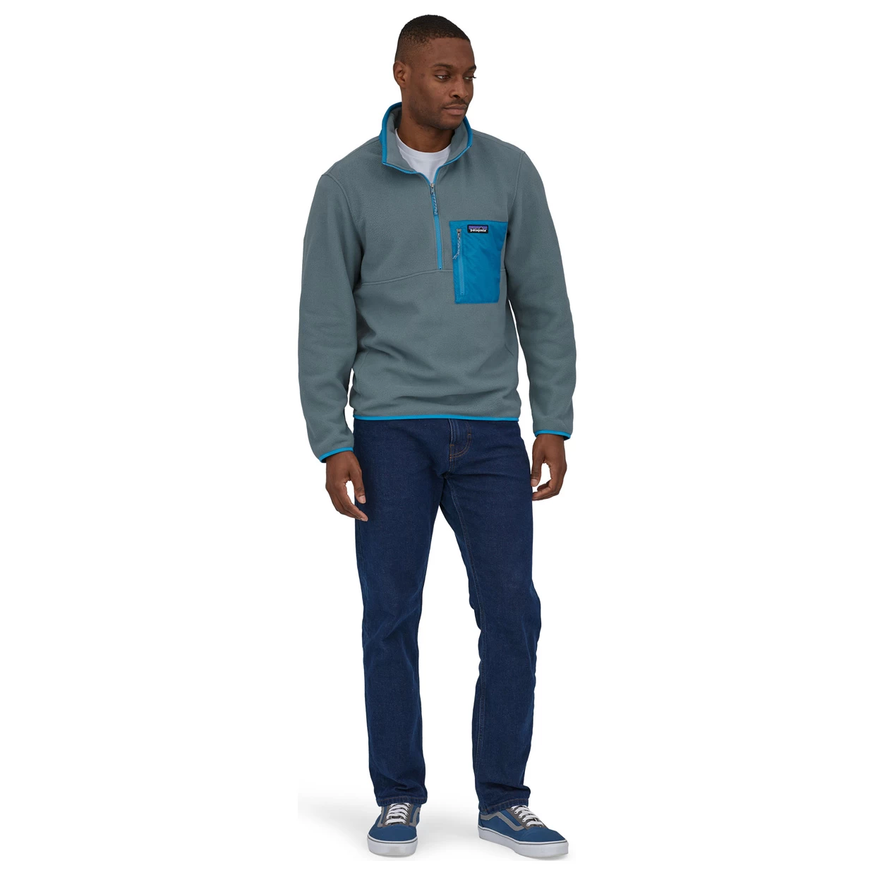 Patagonia Herren Fleecepullover Microdini 1/2 Zip 2 Patagonia Herren Fleecepullover Microdini 1/2 Zip – Bild 2