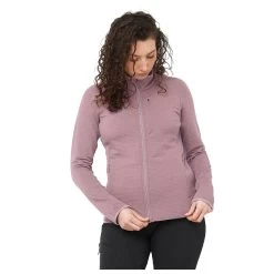 Salomon Damen Fleecejacke Essential Lightwarm -Outdoor Sportswear salomon damen fleecejacke essential li lc2114300 000 3147